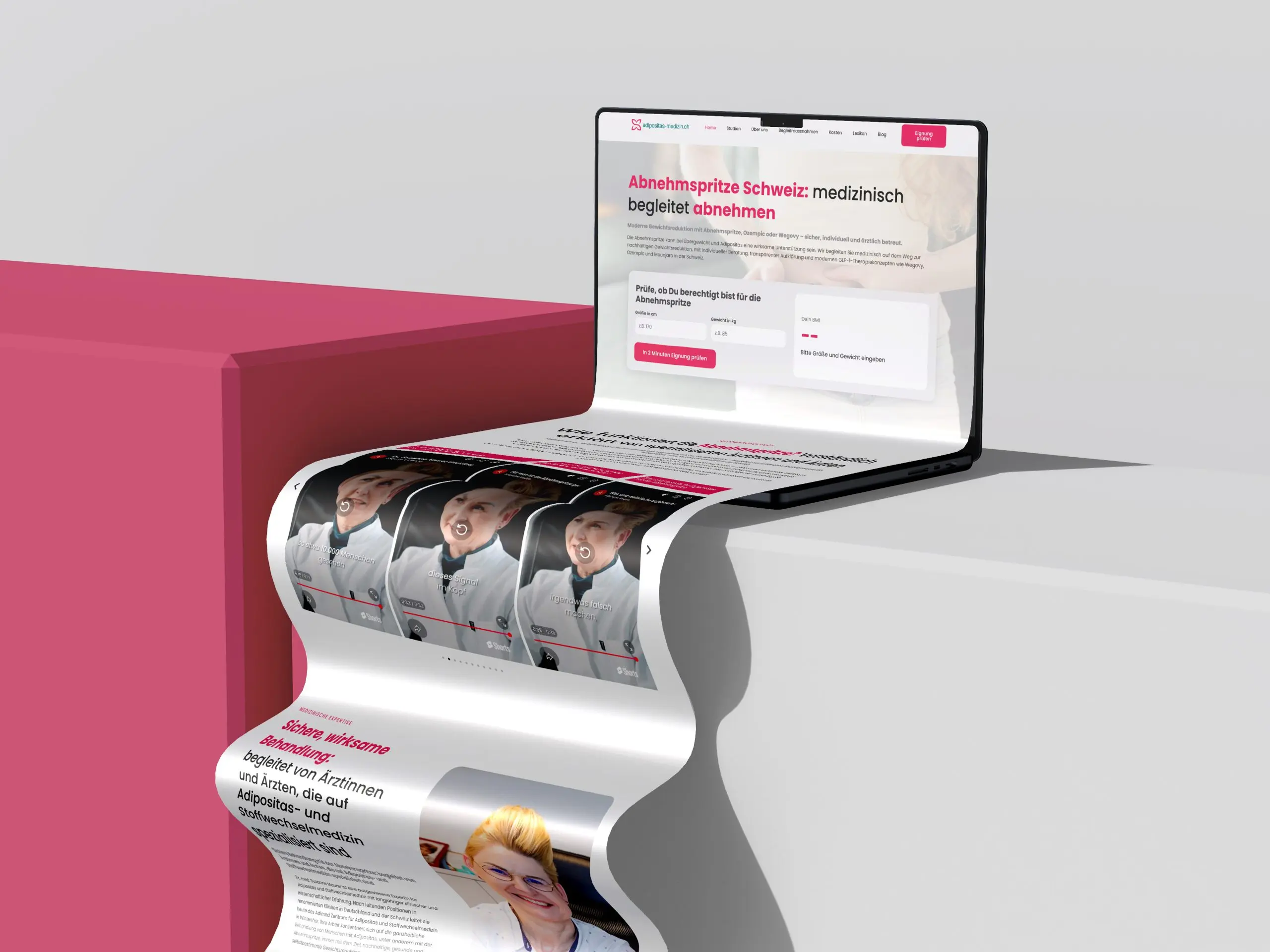 Webdesign Agentur Passau – Responsive Website Beispiel mit modernem Design und Benutzerführung